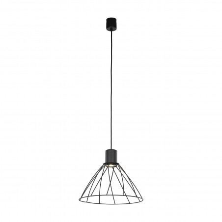 Lampa wisząca druciana Modesto 29,5cm czarna TK Lighting