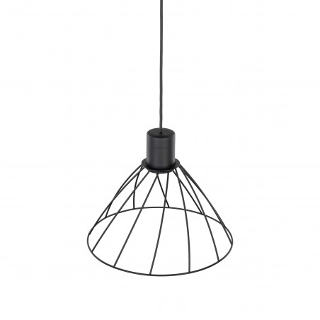 Lampa wisząca druciana Modesto 29,5cm czarna TK Lighting