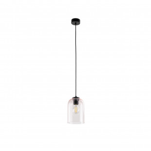 Lampa wisząca szklana Molly 14cm różowa TK Lighting