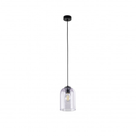 Lampa wisząca szklana Molly 14cm fioletowa TK Lighting