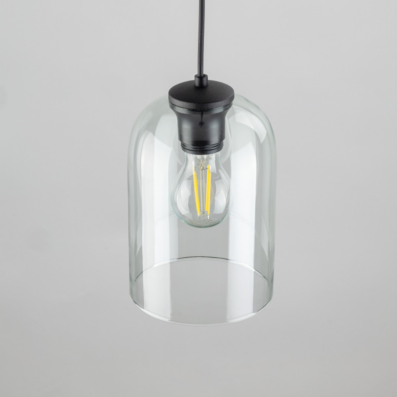 Lampa wisząca szklana Molly 14cm zielona TK Lighting