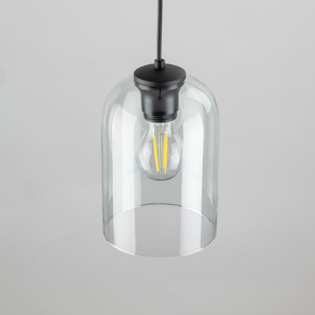 Lampa wisząca szklana Molly 14cm zielona TK Lighting