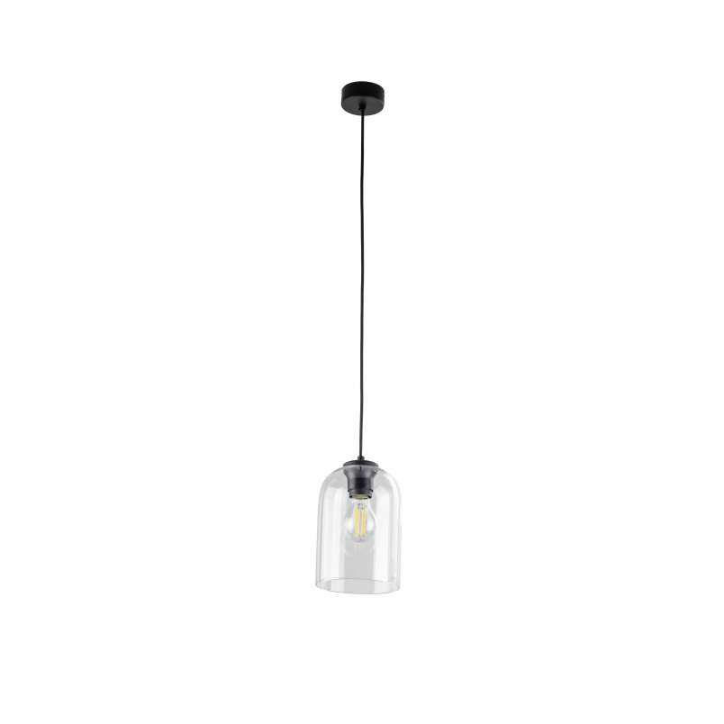 Lampa wisząca szklana Molly 14cm przeźroczysta TK Lighting