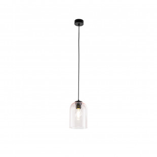 Lampa wisząca szklana Molly 14cm różowa TK Lighting