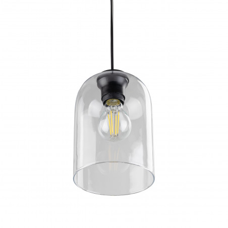 Lampa wisząca szklana Molly 14cm przeźroczysta TK Lighting
