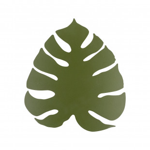 Kinkiet ścienny dekoracyjny Monstera 35cm zielony TK Lighting