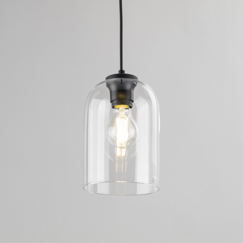 Lampa wisząca szklana Molly 14cm przeźroczysta TK Lighting
