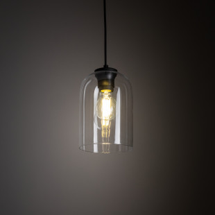 Lampa wisząca szklana Molly 14cm przeźroczysta TK Lighting