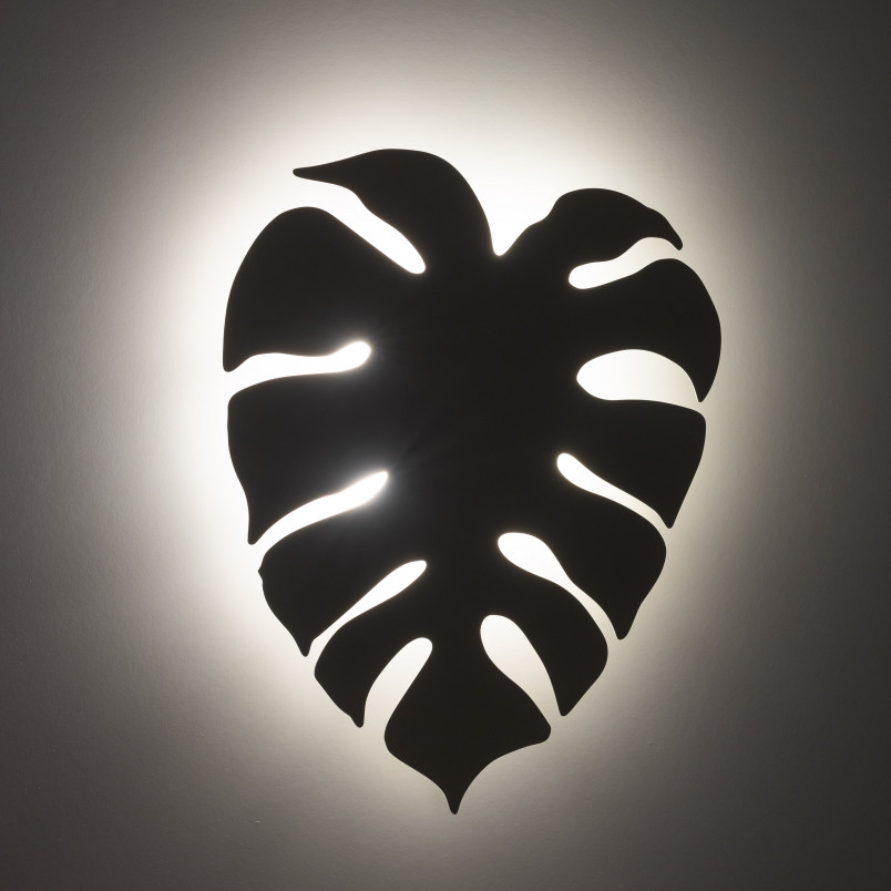 Kinkiet ścienny dekoracyjny Monstera 49cm beżowy TK Lighting
