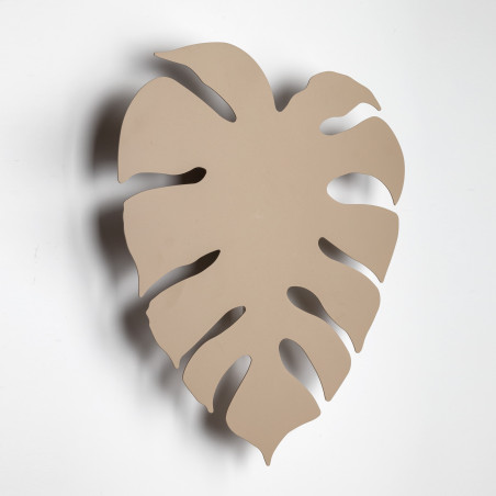 Kinkiet ścienny dekoracyjny Monstera Sabia 35cm beżowy TK Lighting