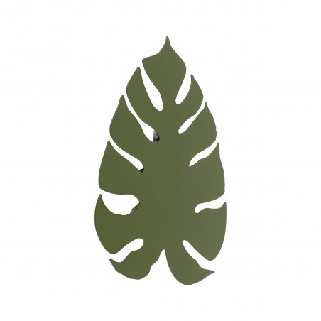 Kinkiet ścienny dekoracyjny Monstera 35cm zielony TK Lighting