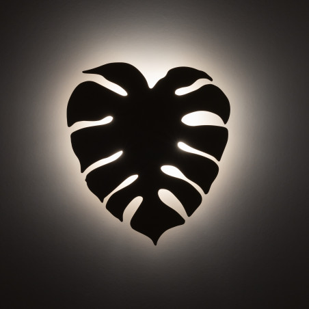Kinkiet ścienny dekoracyjny Monstera Sabia 49cm beżowy TK Lighting