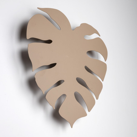 Kinkiet ścienny dekoracyjny Monstera Sabia 35cm beżowy TK Lighting