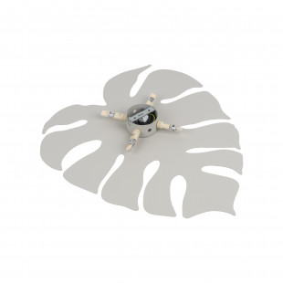 Kinkiet ścienny dekoracyjny Monstera 49cm beżowy TK Lighting