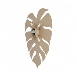 Kinkiet ścienny dekoracyjny Monstera Sabia 49cm beżowy TK Lighting
