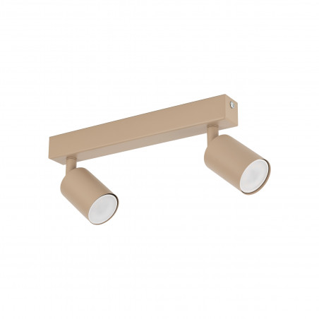 Reflektor sufitowy 2 punktowy Nex Sabia beżowy TK Lighting