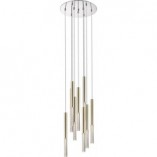 Lampa wiszące tuby glamour ONE IX LED złota marki ZumaLine