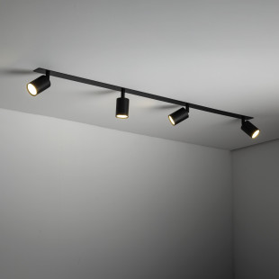 Reflektor sufitowy 4 punktowy podtynkowy Nex czarny TK Lighting