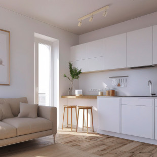 Reflektor sufitowy 3 punktowy Nex Sabia beżowy TK Lighting