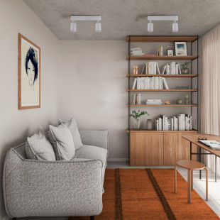 Reflektor sufitowy 2 punktowy Nex biały TK Lighting