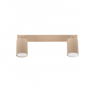 Reflektor sufitowy 2 punktowy Nex Sabia beżowy TK Lighting