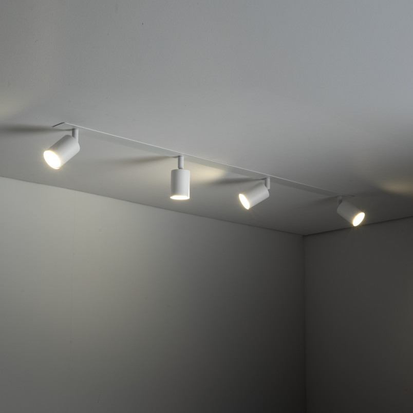 Reflektor sufitowy 4 punktowy podtynkowy Nex biały TK Lighting