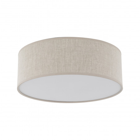 Plafon okrągły z abażurem Nicola 38cm len TK Lighting