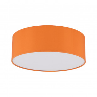 Plafon okrągły z abażurem Nicola 38cm pomarańczowy TK Lighting