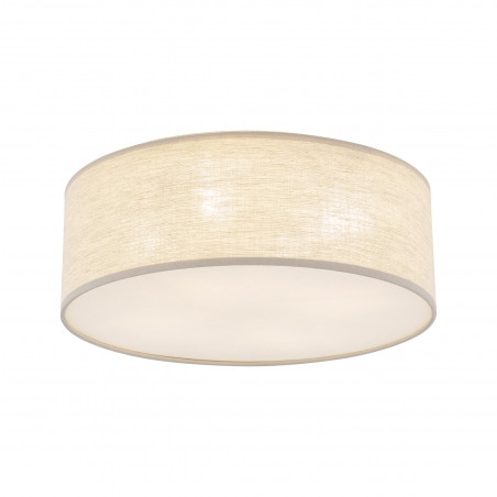 Plafon okrągły z abażurem Nicola 38cm len TK Lighting