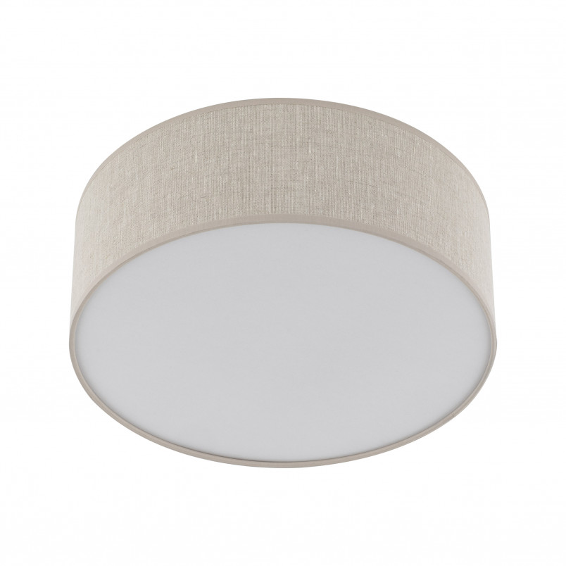 Plafon okrągły z abażurem Nicola 38cm len TK Lighting