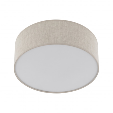 Plafon okrągły z abażurem Nicola 38cm len TK Lighting