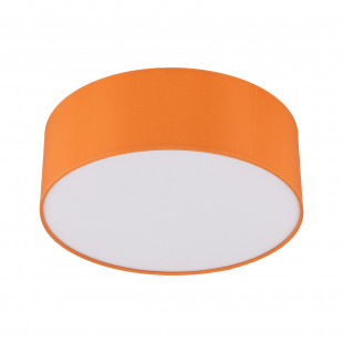 Plafon okrągły z abażurem Nicola 38cm pomarańczowy TK Lighting