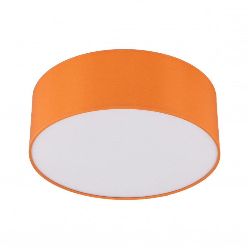 Plafon okrągły z abażurem Nicola 38cm pomarańczowy TK Lighting