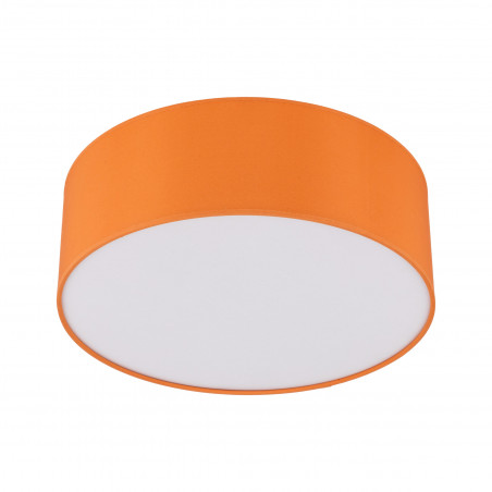 Plafon okrągły z abażurem Nicola 38cm pomarańczowy TK Lighting