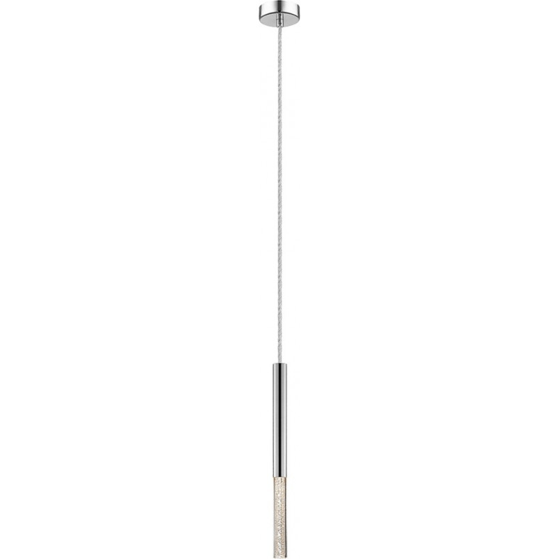 Lampa wisząca tuba nowoczesna ONE LED srebrna marki ZumaLine