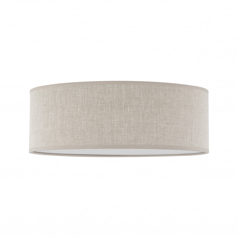 Plafon okrągły z abażurem Nicola 38cm len TK Lighting