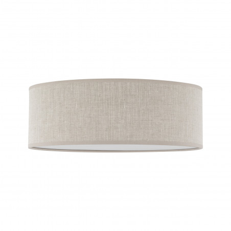 Plafon okrągły z abażurem Nicola 38cm len TK Lighting