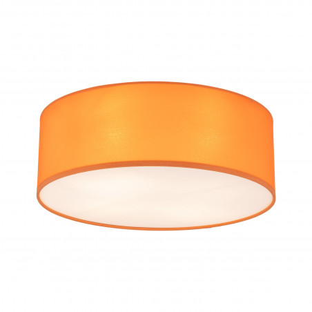 Plafon okrągły z abażurem Nicola 38cm pomarańczowy TK Lighting