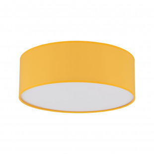 Plafon okrągły z abażurem Nicola 38cm żółty TK Lighting