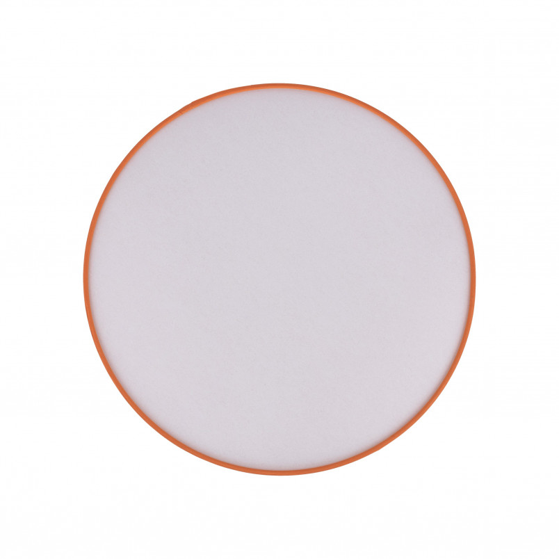 Plafon okrągły z abażurem Nicola 38cm pomarańczowy TK Lighting