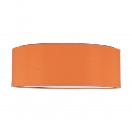 Plafon okrągły z abażurem Nicola 38cm pomarańczowy TK Lighting