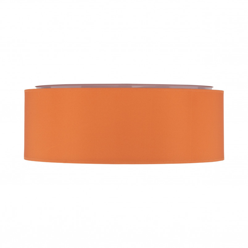Plafon okrągły z abażurem Nicola 38cm pomarańczowy TK Lighting