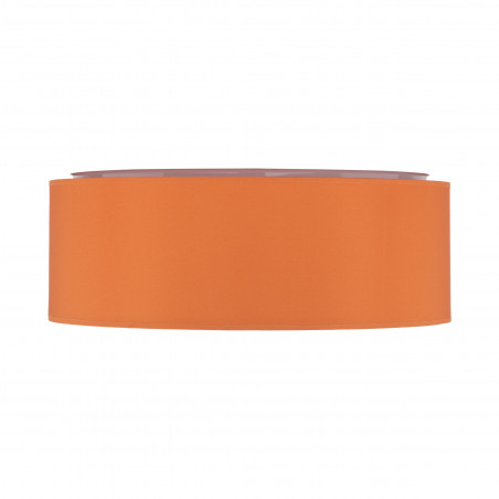 Plafon okrągły z abażurem Nicola 38cm pomarańczowy TK Lighting