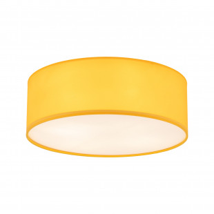 Plafon okrągły z abażurem Nicola 38cm żółty TK Lighting