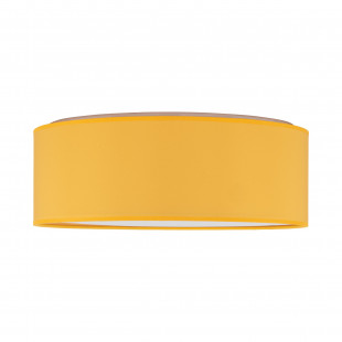 Plafon okrągły z abażurem Nicola 38cm żółty TK Lighting