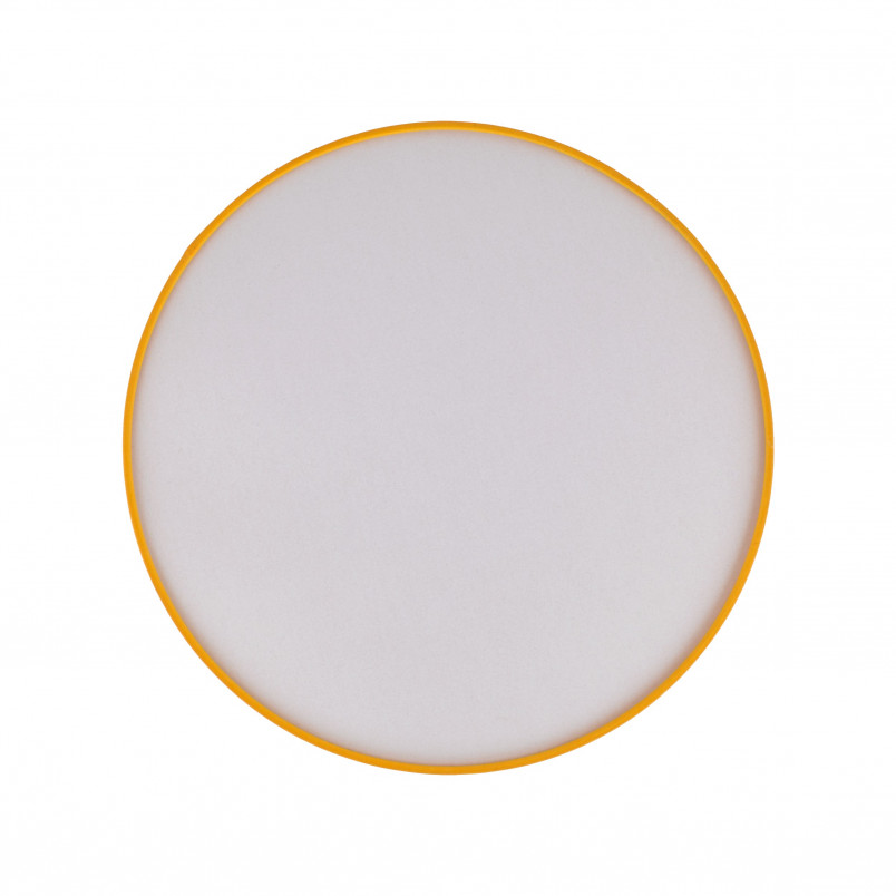 Plafon okrągły z abażurem Nicola 38cm żółty TK Lighting