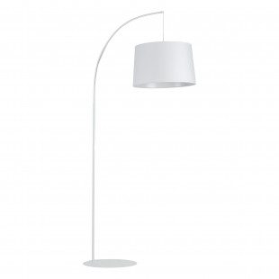 Lampa podłogowa z wiszącym abażurem Orta 200cm biała TK Lighting