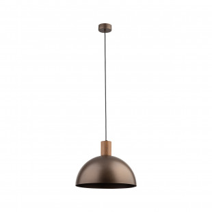 Lampa wisząca loft Oslo 33,5cm brąz / orzech TK Lighting