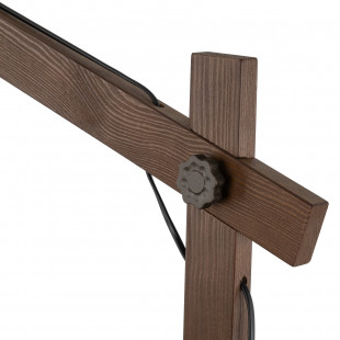 Lampa podłogowa loft Oslo 180cm brąz / orzech TK Lighting