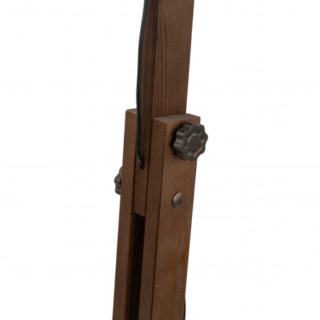Lampa podłogowa loft Oslo 180cm brąz / orzech TK Lighting